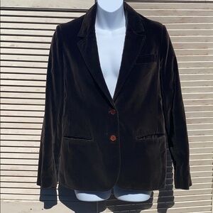 Breckinridge  Chocolate ValvetBlazer Size - 10